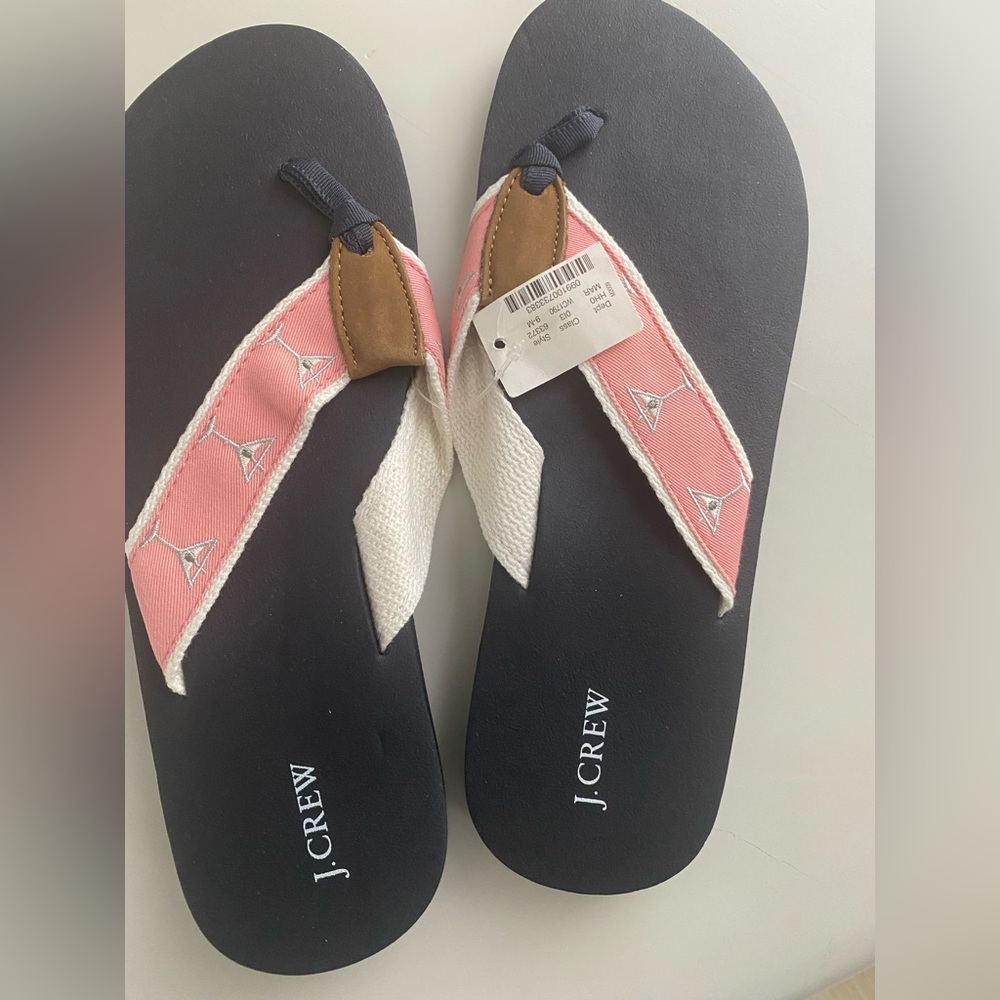 JCrew Women’s  Embroidered Malibu Sandals